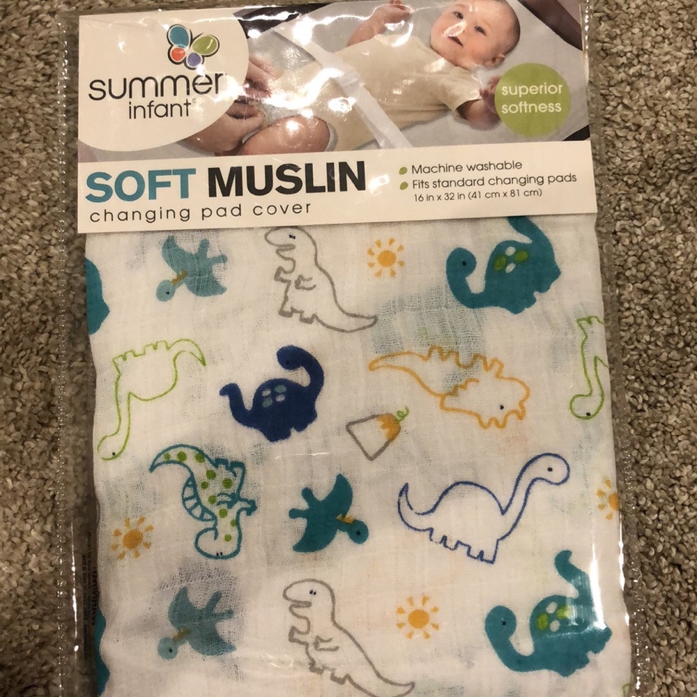 Dinosaur Crib Sheet NIB Summer Infant